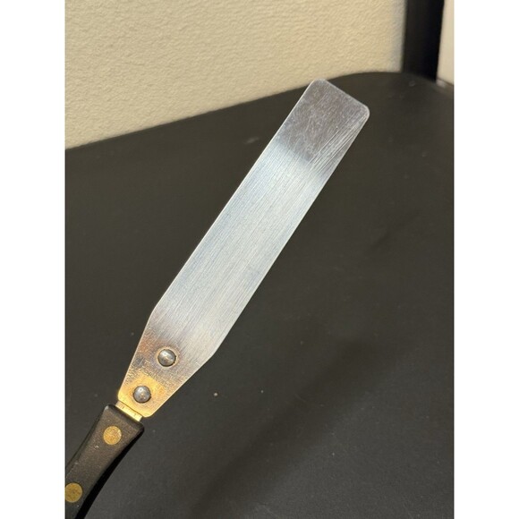 VINTAGE STANLEY STAINLESS U.S.A. 11 1/2" STRAIGHT CAKE SPATULA VERY NICE!! - Picture 2 of 5